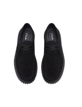 Zapato Clarks Torhill Lo Negro Hombre