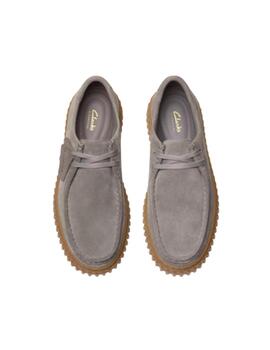 Zapato Clarks Torhill Lo Gris Hombre