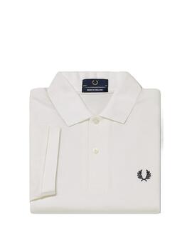 Polo Fred Perry The Original Blanco Hombre