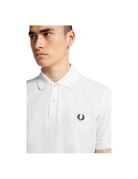 Polo Fred Perry The Original Blanco Hombre