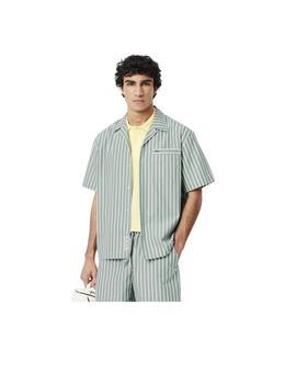 Camisa Lacoste Relaxed Fit Verde Hombre