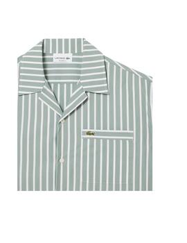 Camisa Lacoste Relaxed Fit Verde Hombre