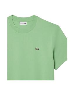 Camiseta Lacoste Classic Fit Mid Verde Hombre