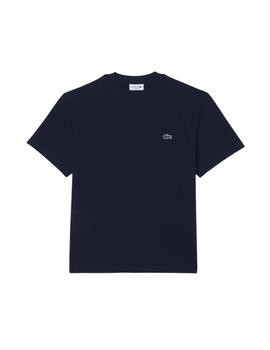 Camiseta Lacoste Classic Fit Mid Marino