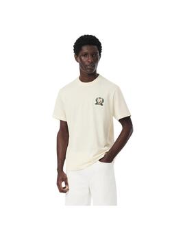 Camiseta Lacoste French Made Beige Hombre