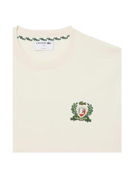 Camiseta Lacoste French Made Beige Hombre