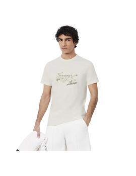 Camiseta Lacoste Ultra Dry Sport Blanca Hombre