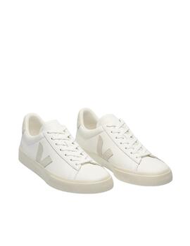 Zapatilla Veja Campo Blanco Natural Unisex