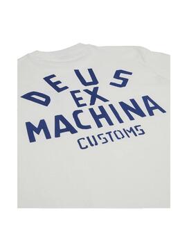 Camiseta Deus Ex Machina Pisstin Tee Blanca Hombre