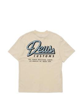 Camiseta Deus Ex Machina Conduit Blanca Hombre