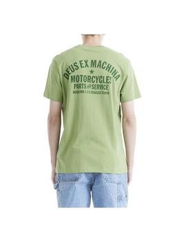 Camiseta Deus Ex Machina Tokyo Verde Hombre