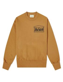 Sudadera Aries Premium Temple Camel Unisex