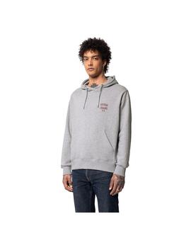 Sudadera Nudie Jeans Franke Gris Hombre