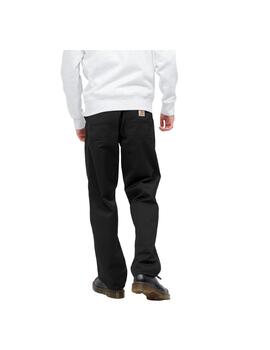 Pantalón Carhartt WIP Simple Negro Hombre