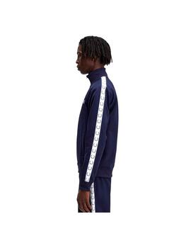 Chaqueta Fred Perry Taped Track Marino Hombre