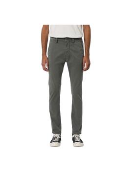 Pantalón Chino Nudie Jeans Slim Adam Verde Hombre