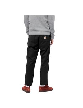 Pantalón Carhartt WIP Abbott Negro Hombre