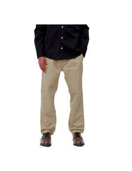 Pantalón Carhartt WIP Abbott Beige Hombre