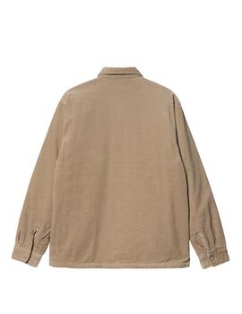 Sobrecamisa Carhartt WIP Whitsome Beige Hombre