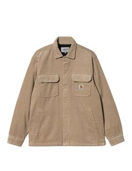 Sobrecamisa Carhartt WIP Whitsome Beige Hombre