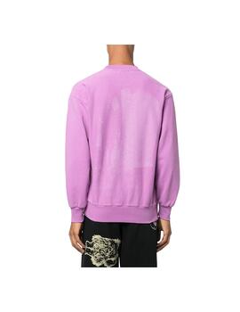 Sudadera Aries Sunbleached Cross Morado Unisex