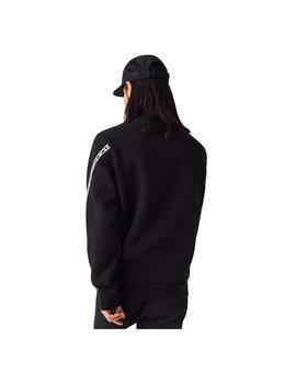 Sudadera Lacoste Crew Neck Fleece Negro Hombre