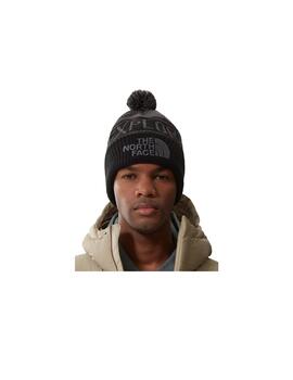 Gorro The North Face Retro Pom Beanie Gris Unisex