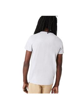 Camiseta Clásica Lacoste Gris Hombre