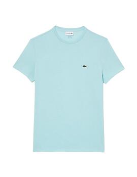 Camiseta Clásica Lacoste Turquesa Hombre