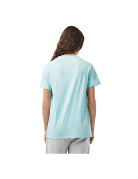 Camiseta Clásica Lacoste Turquesa Hombre