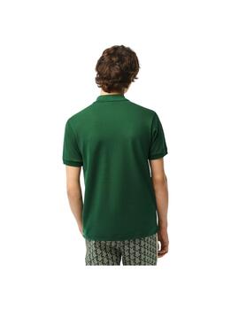 Polo Slim Fit Lacoste Verde Hombre