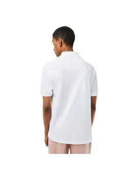 Polo Slim Fit Lacoste Blanco Hombre