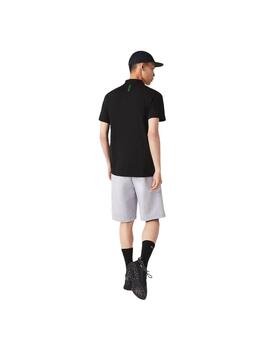 Polo Lacoste Regular Fit Negro Hombre