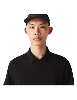 Polo Lacoste Regular Fit Negro Hombre