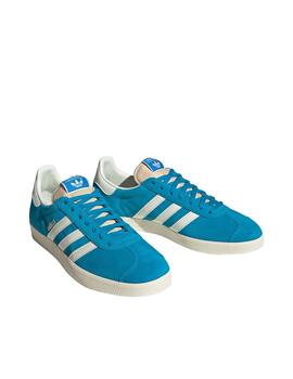 Zapatilla Adidas Gazelle Azul Hombre