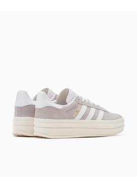 Zapatilla Adidas Gazelle Bold Gris Mujer