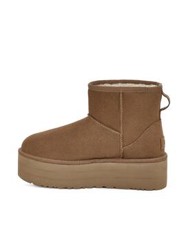 Bota UGG Classic Mini Platform Marrón Mujer