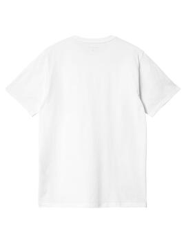 Camiseta Carhartt WIP Pocket Blanco Unisex