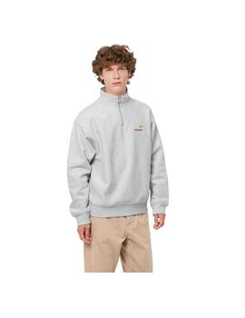 Sudadera Carhartt WIP American Script Gris Hombre