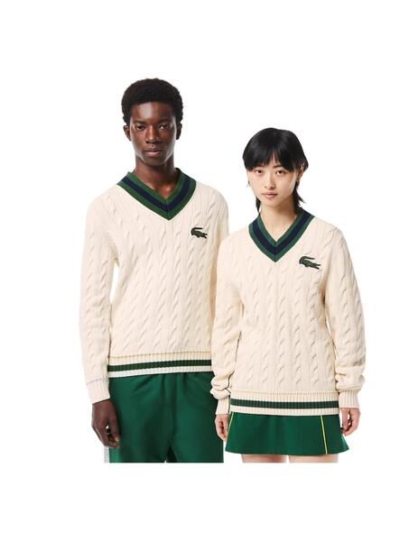 Jersey discount lacoste blanco