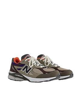 Zapatilla New Balance MADE in USA 990v3 Beige Hombre