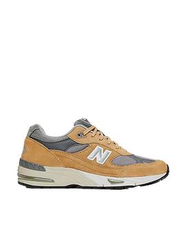 Zapatilla New Balance MADE  in UK 991v1 Beige Hombre