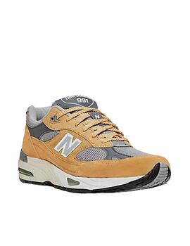 Zapatilla New Balance MADE  in UK 991v1 Beige Hombre