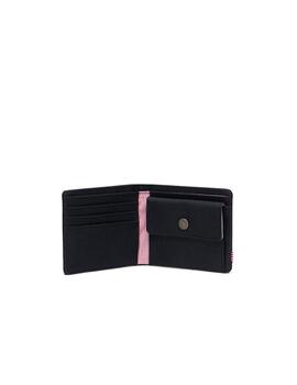 Cartera Herschel Roy Coin RFID Negro Unisex