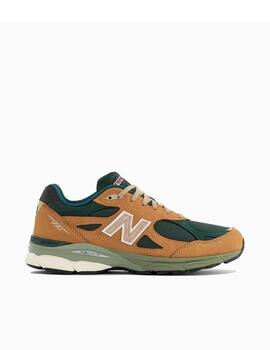 Zapatilla New Balance MADE in USA 990v3 Marron Hom