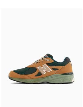 Zapatilla New Balance MADE in USA 990v3 Marron Hom