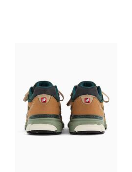 Zapatilla New Balance MADE in USA 990v3 Marron Hom