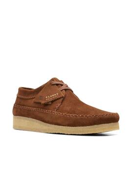 Zapato Clarks Weaver Cola Marrón Hombre