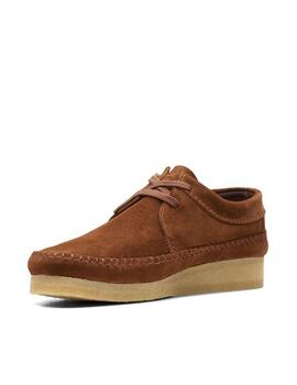 Zapato Clarks Weaver Cola Marrón Hombre