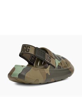 Sandalia Ugg Sport Yeah Camopop Verde Hombre